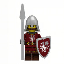 Red Griffin Spear Knight - Brick Bros
