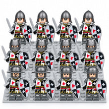 Red Wolf Crusader Minifigure Set, 12 Knights with Shields lifestyle scene A