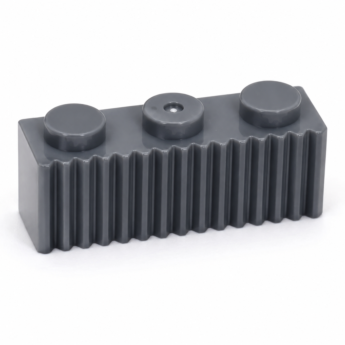 Dark Gray 1x3 Ridge brick