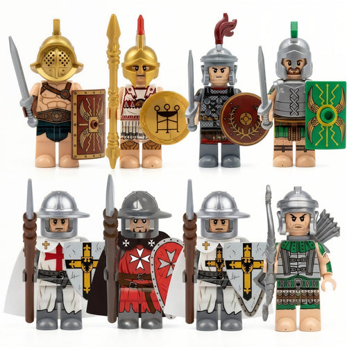 Roman Legions Medieval Knights Set - Brick Bros