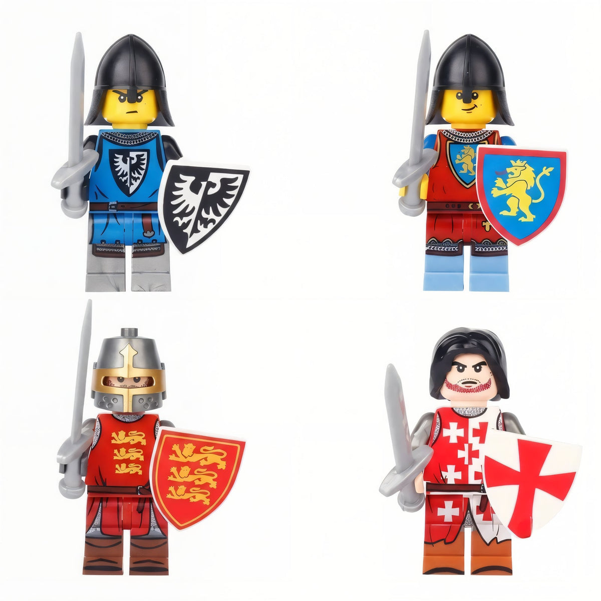 Shield Sword Knights - Brick Bros