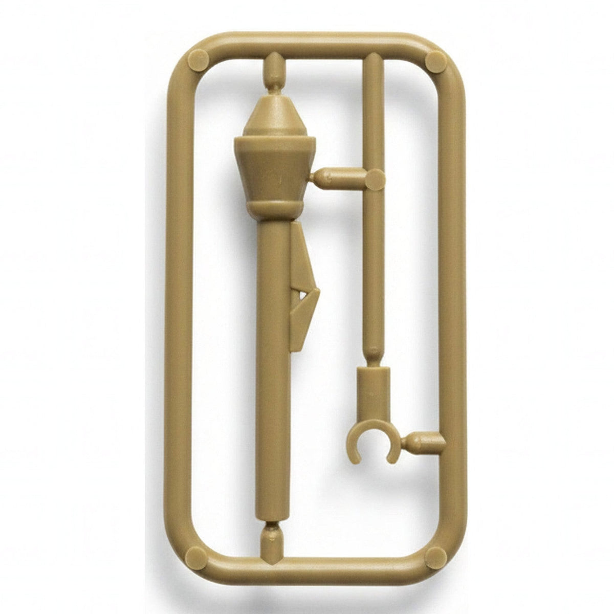 Tan Rocket Accessory Set on its original tan frame, white background