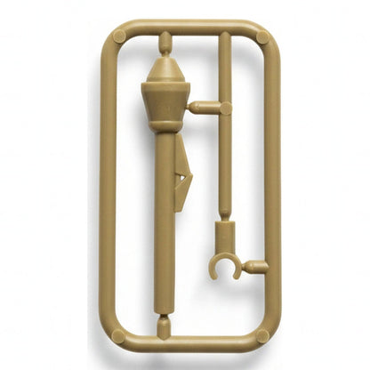 Tan Rocket Accessory Set on its original tan frame, white background