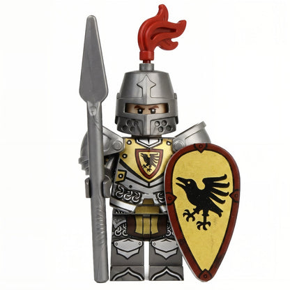 Red Plume Raven Knight - Brick Bros