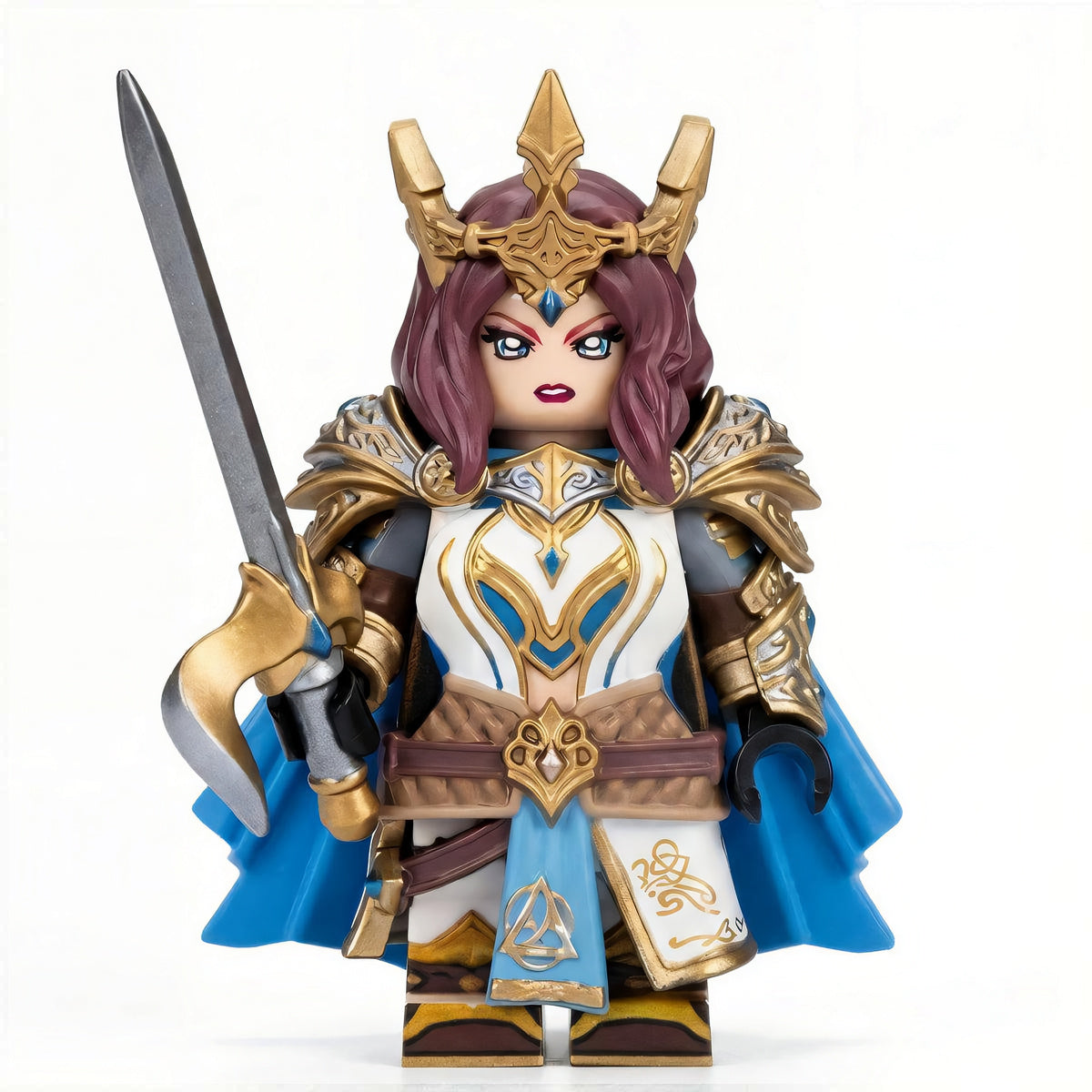 Crowned Queen Warrior - Brick Bros