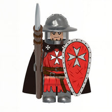 Black-Caped Knight Maltese Cross - Brick Bros
