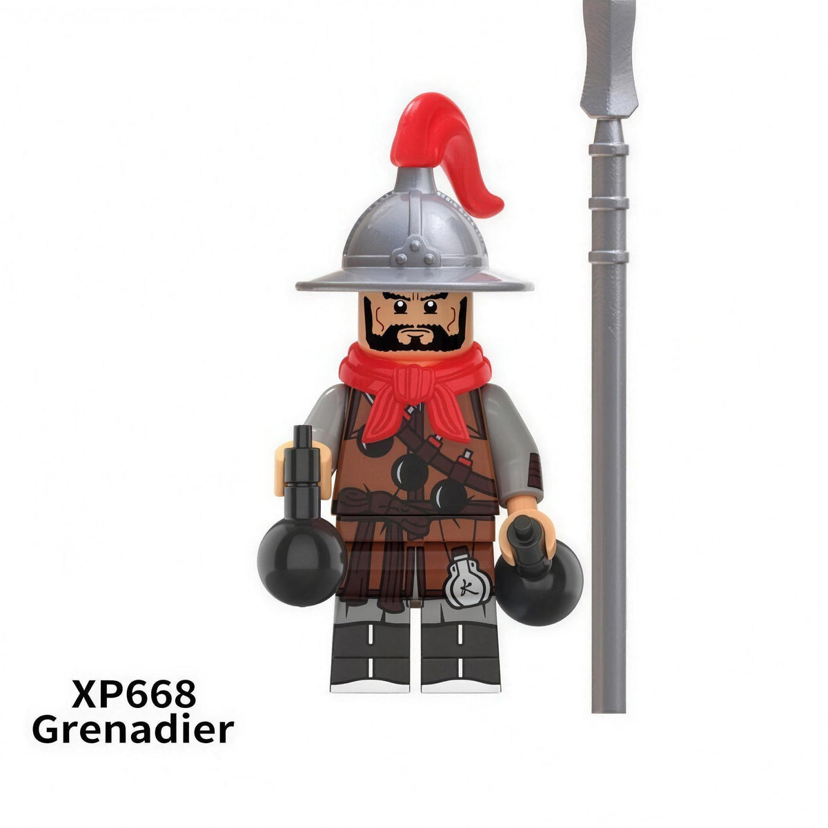 Historical warrior minifigure XP668