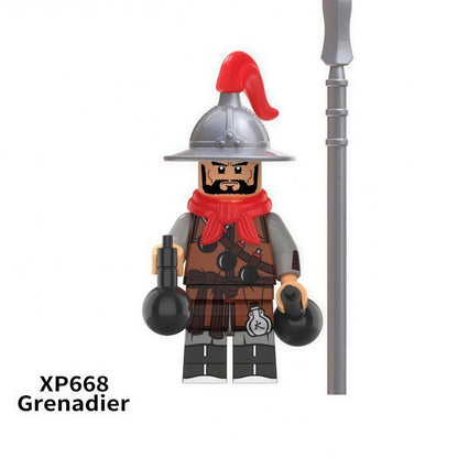Historical warrior minifigure XP668