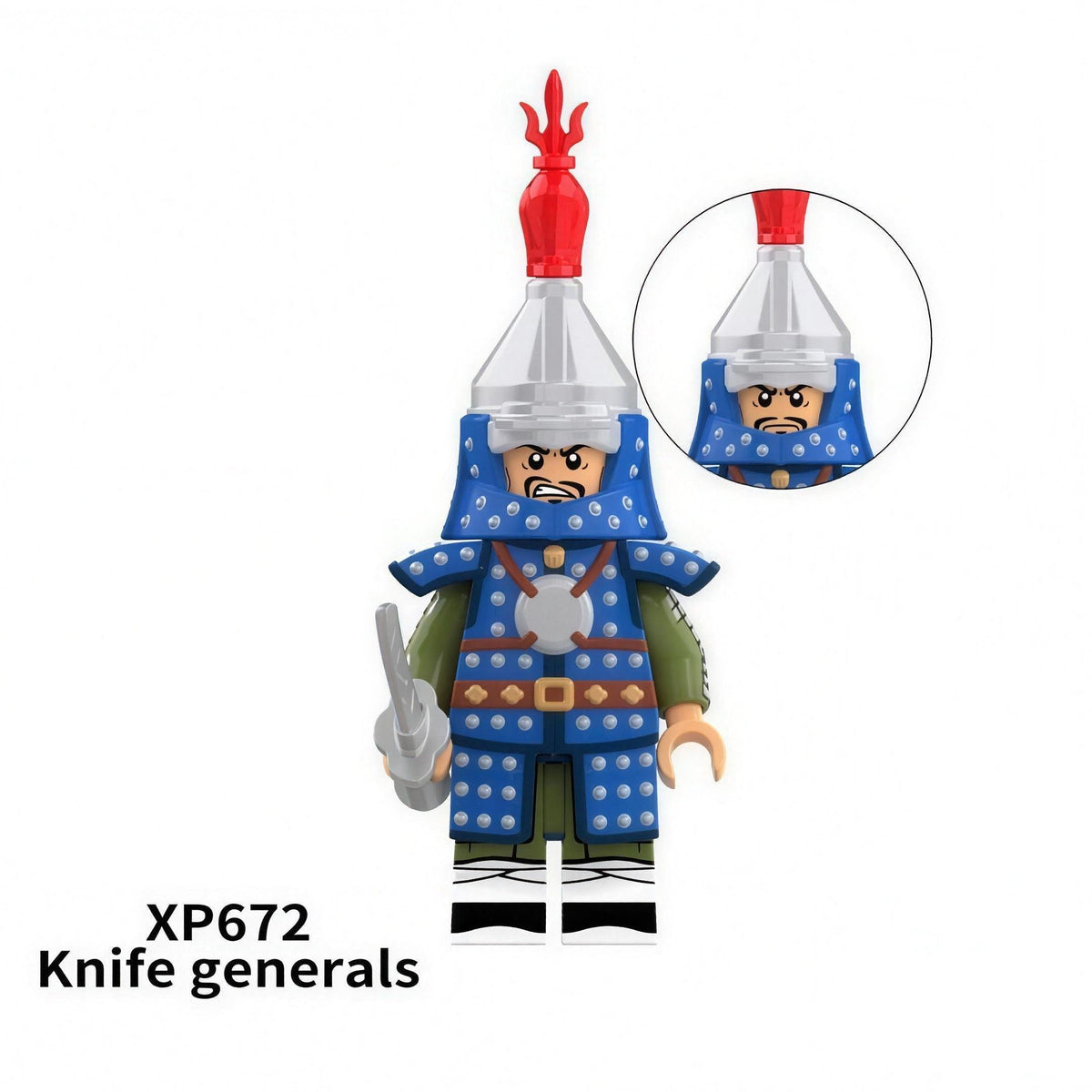Historical warrior minifigure XP672