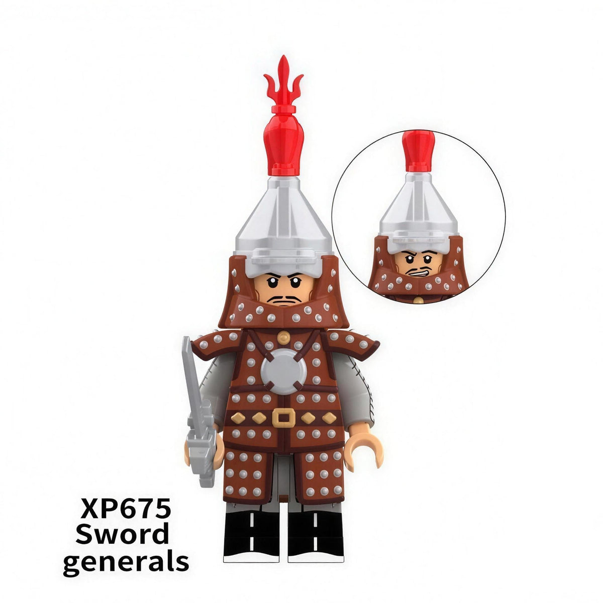 Historical warrior minifigure XP675