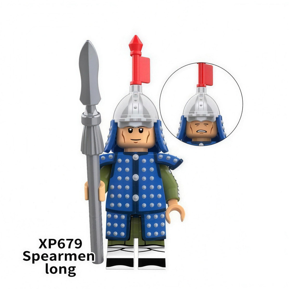 Historical warrior minifigure XP679