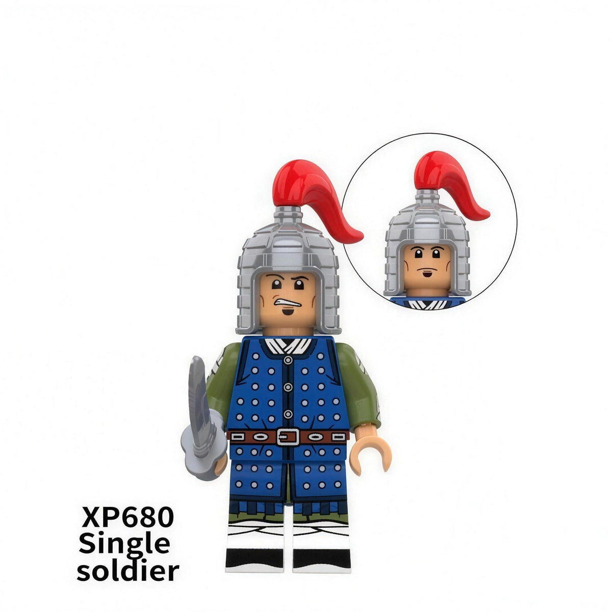 Historical warrior minifigure XP680