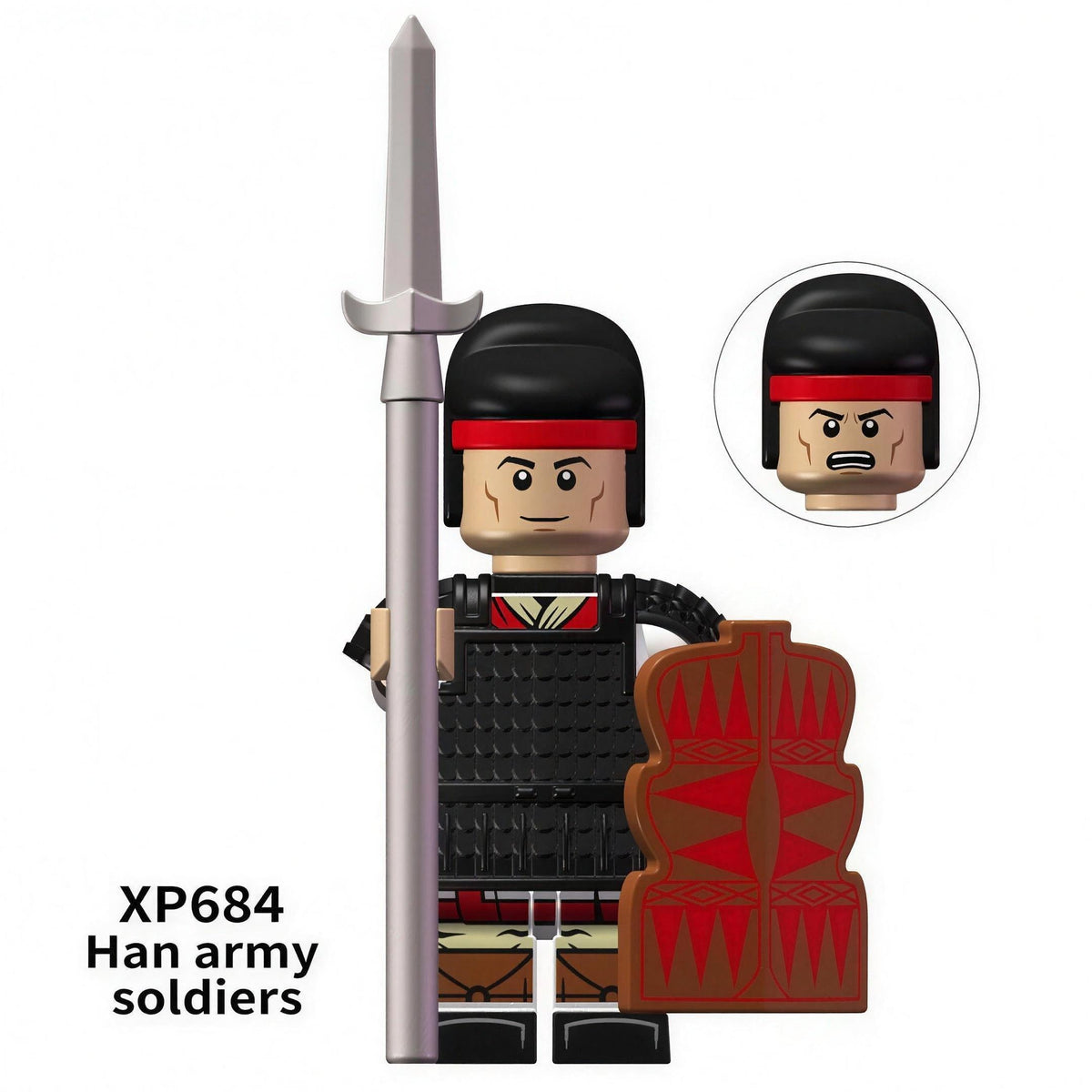 Historical warrior minifigure XP684