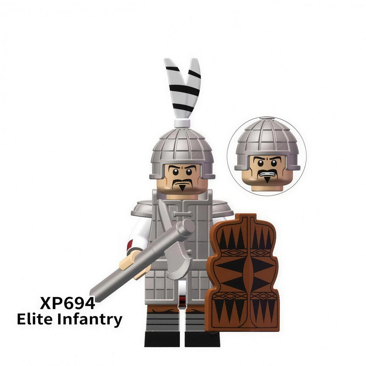 Historical warrior minifigure XP694