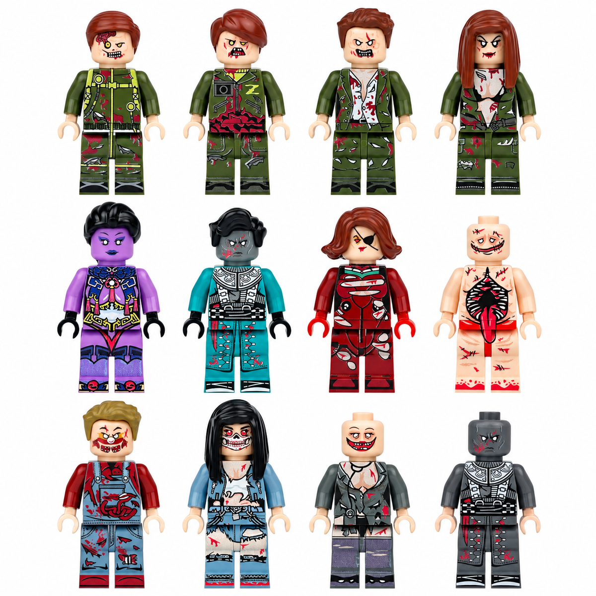 Undead Squad - 12 Figures